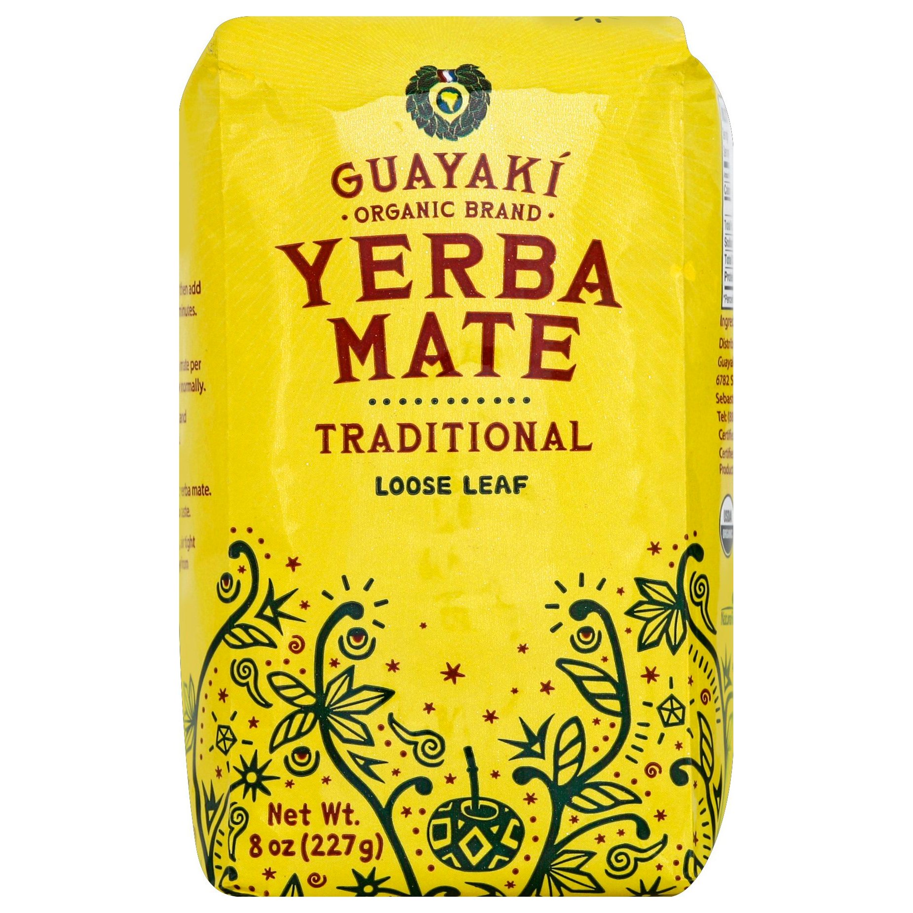 Guayaki Organic Traditional Yerba Mate Loose Leaf Tea - Shop Tea at H-E-B