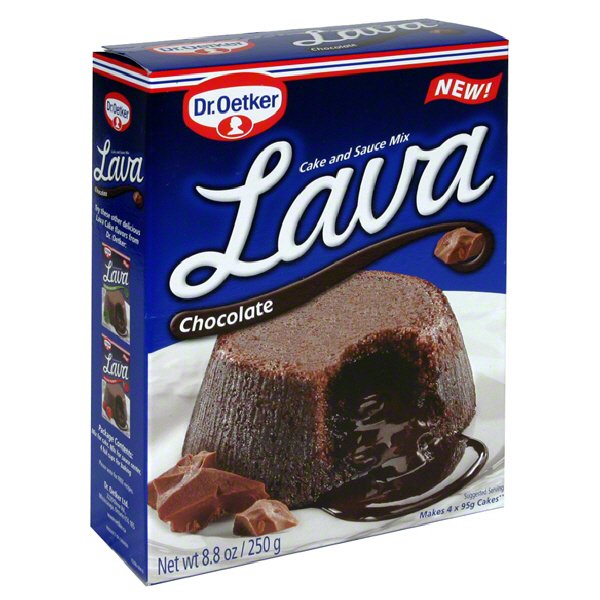 lelijk Detector Wederzijds Dr Oetker Lava Chocolate Cake and Sauce Mix - Shop Baking Mixes at H-E-B