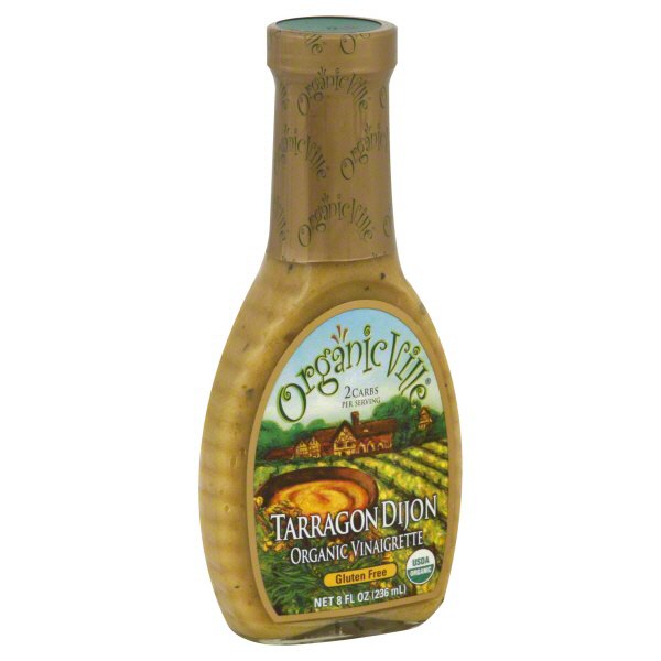 Organicville Organic Tarragon Dijon Vinaigrette Shop Salad dressings