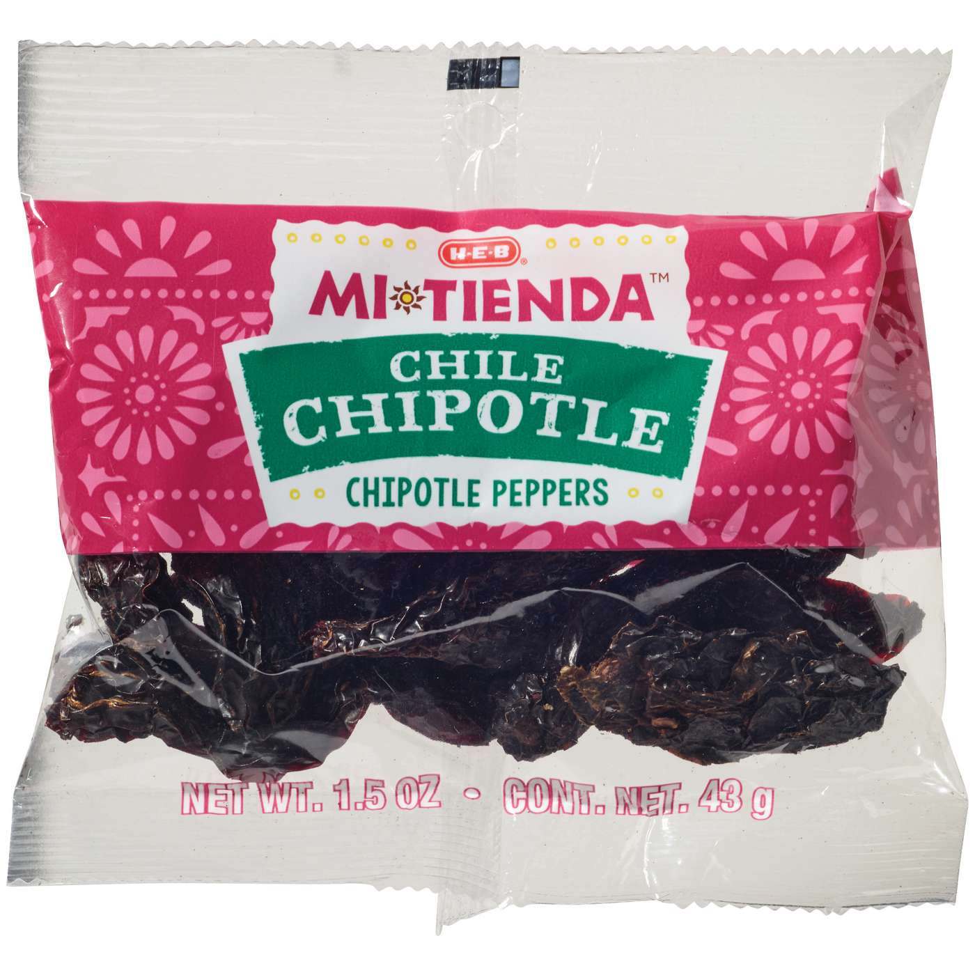 H-E-B Mi Tienda Dried Chile Chipotle Peppers; image 1 of 2