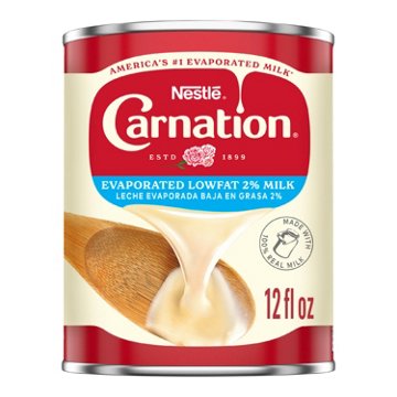 Carnation Lowfat 2% Evaporated Milk, 12 oz