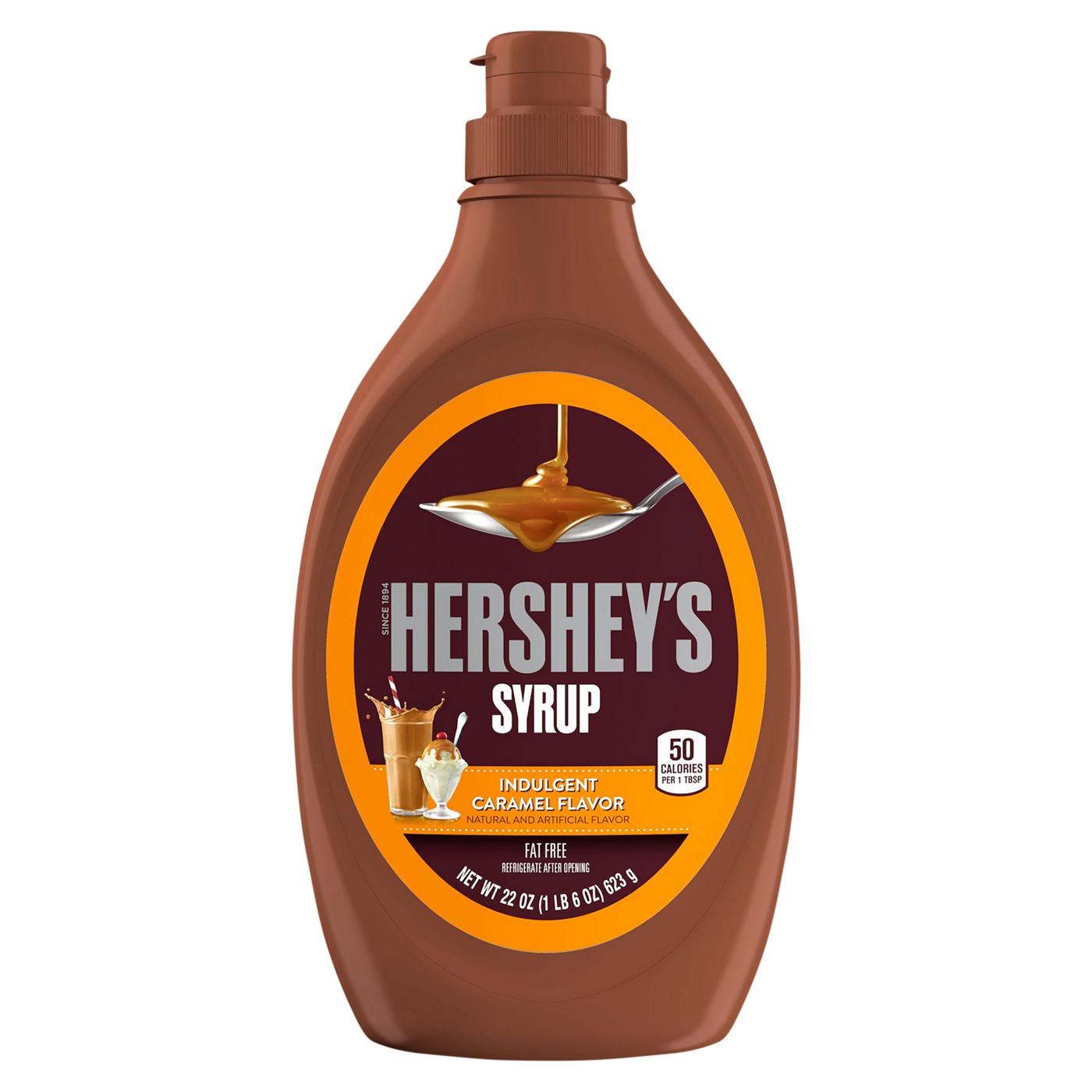 Hershey's Caramel Syrup Bottle; image 1 of 8