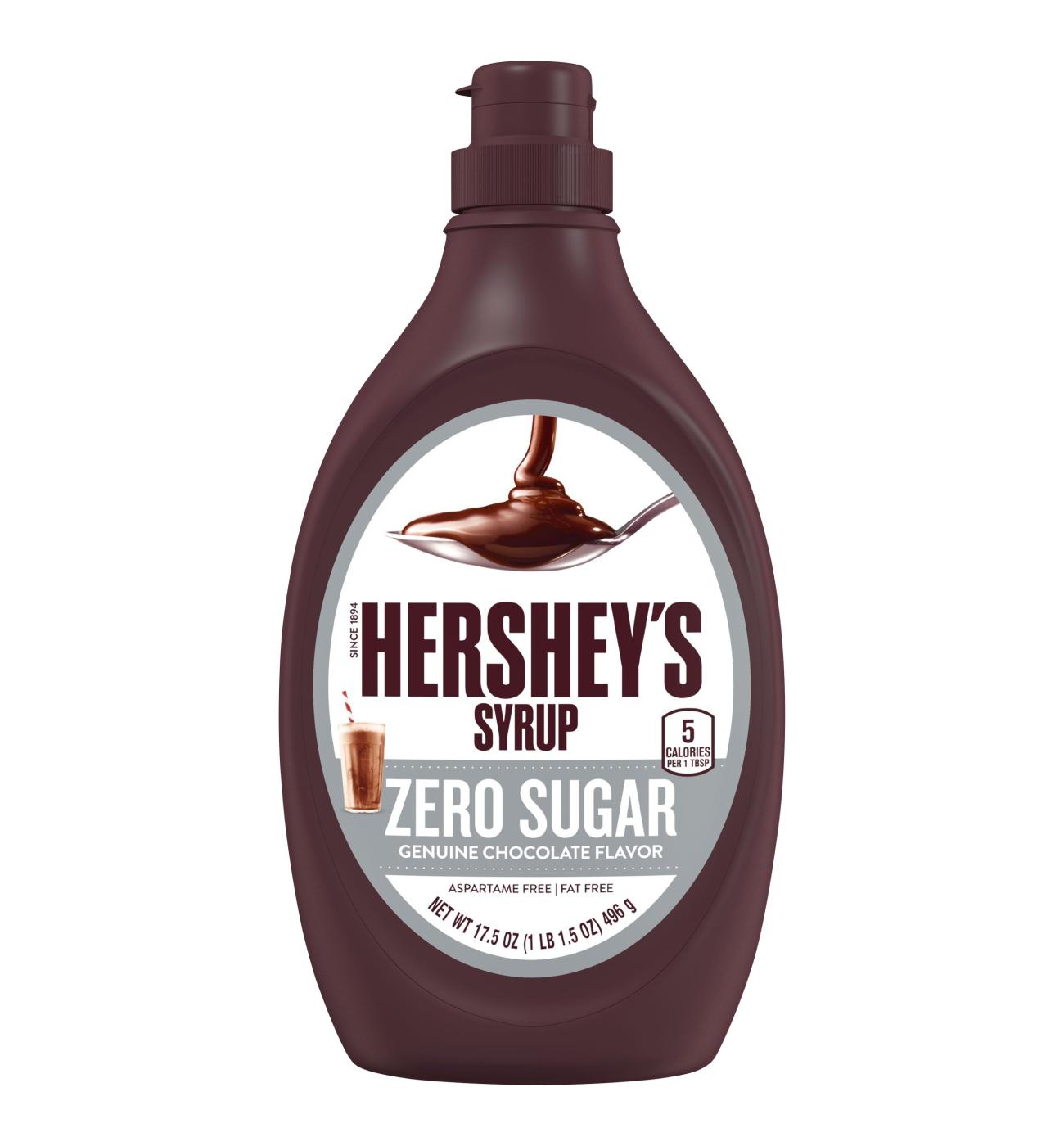 Hershey's Sugar Free Chocolate Syrup; image 1 of 8