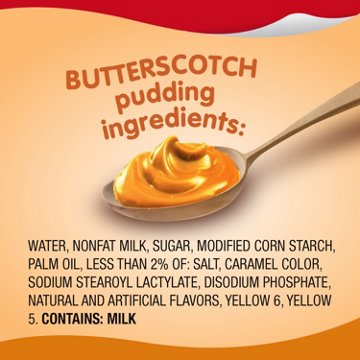 Snack Pack Butterscotch Pudding Cups, 4 ct