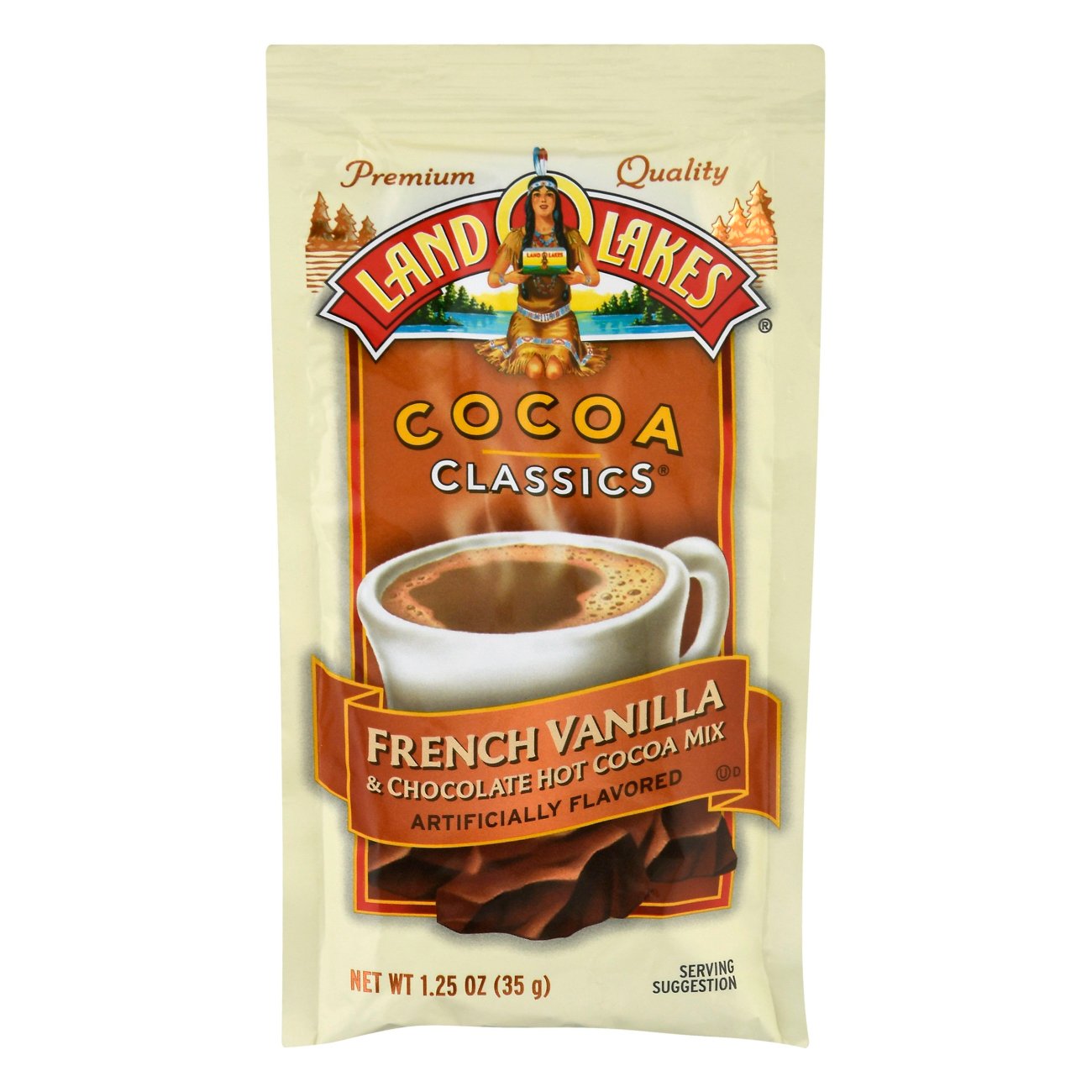 Land O Lakes Cocoa Classics French Vanilla & Chocolate Hot Cocoa Mix ...