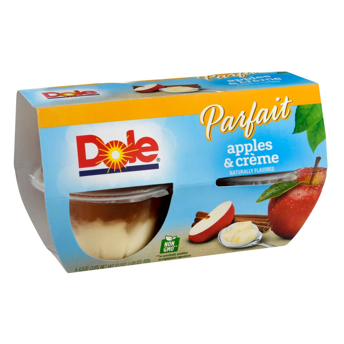 Dole Apples and Creme Parfait 4 CT Shop Fruit at HEB