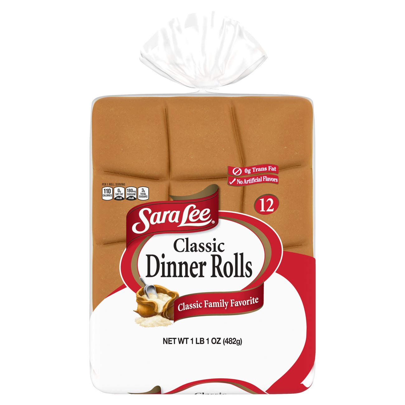 Sara Lee Classic Dinner Rolls Shop Bread at HEB