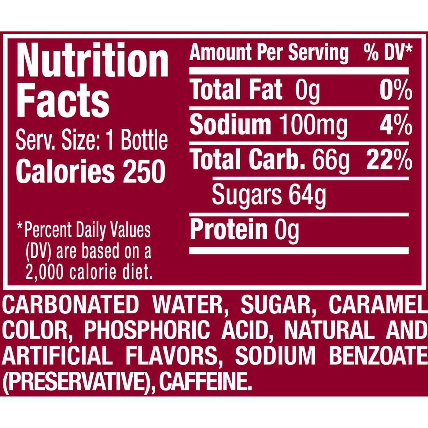 Dr Pepper Made with Sugar Soda; image 4 of 4