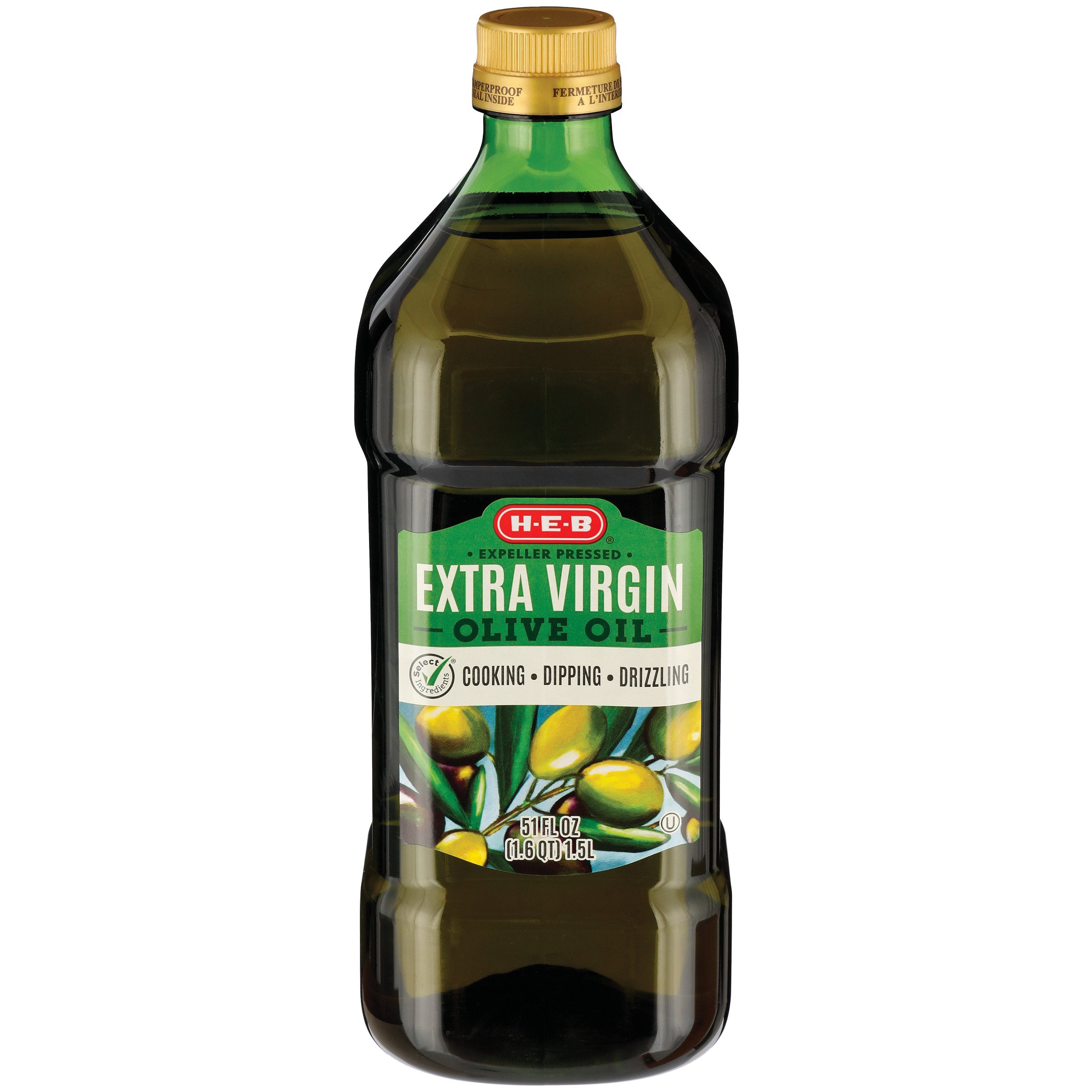 H-E-B Extra Virgin Olive Oil - Shop Dressing, Oil & Vinegar at H-E-B