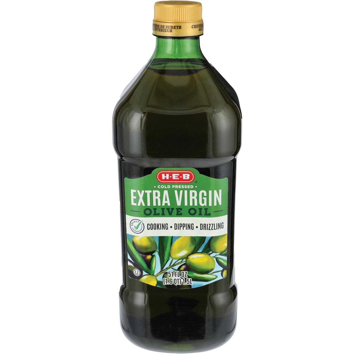 H-E-B Extra Virgin Olive Oil; image 2 of 3
