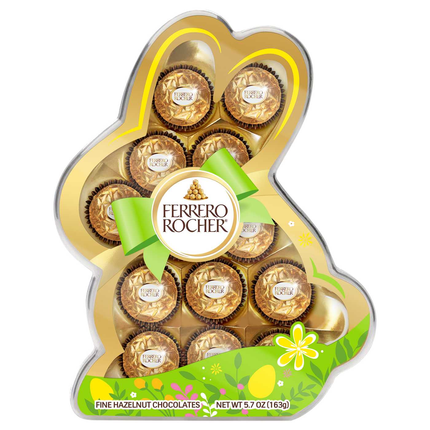 Ferrero Rocher Fine Hazelnut Chocolates Easter Bunny Gift Box, 13 Pc; image 1 of 2