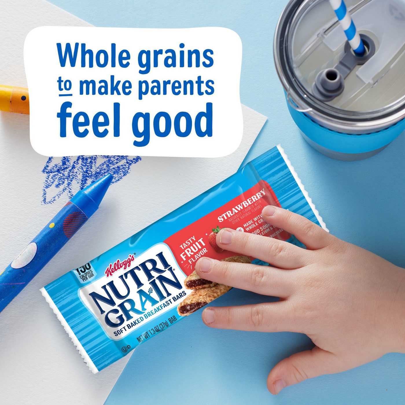 Kellogg's Nutri-Grain Soft Baked Breakfast Bar Strawberry; image 5 of 7