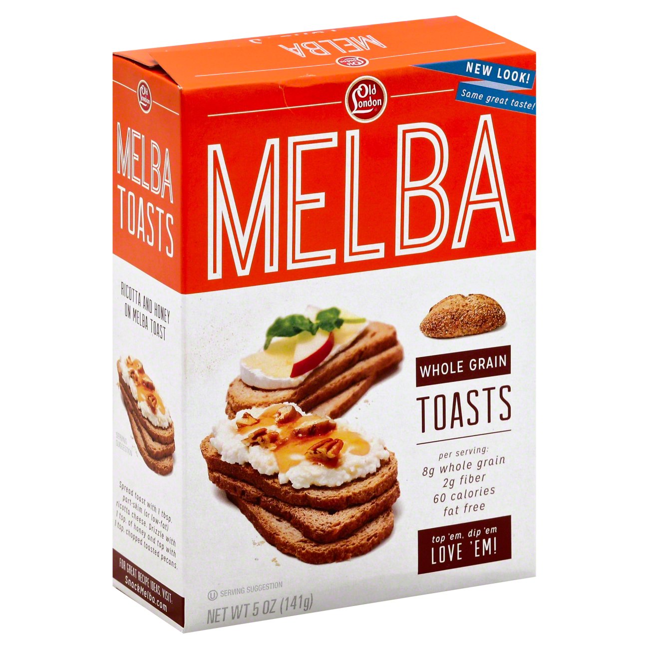Old London Whole Grain Melba Toasts Shop Crackers & Breadsticks at HEB