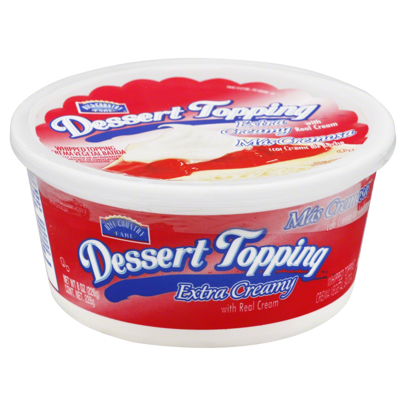 Hill Country Fare Extra Creamy Dessert Topping - Shop Sundae toppings ...
