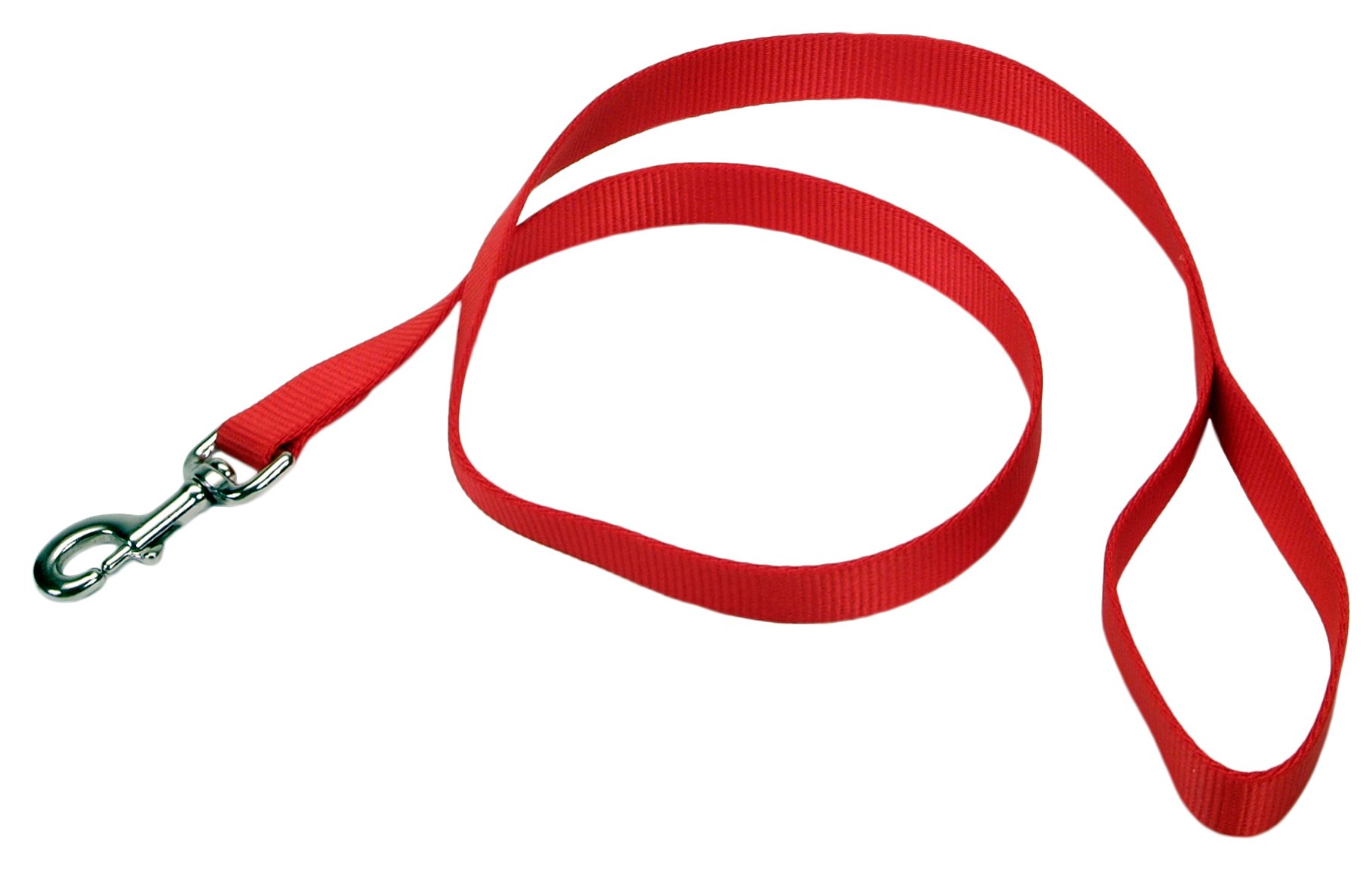 Coastal Pet Products 1 INCH Nylon Lead Red Leash Shop Leashes at HEB