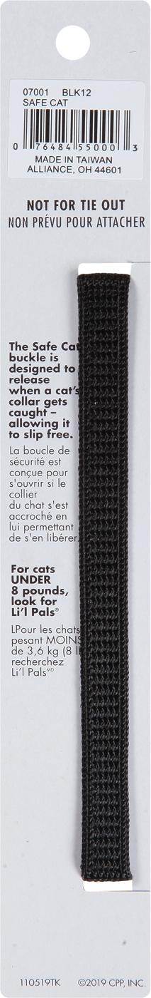 Coastal Pet Products Black 8-12 inch Breakaway Adjustable Collar; image 2 of 2
