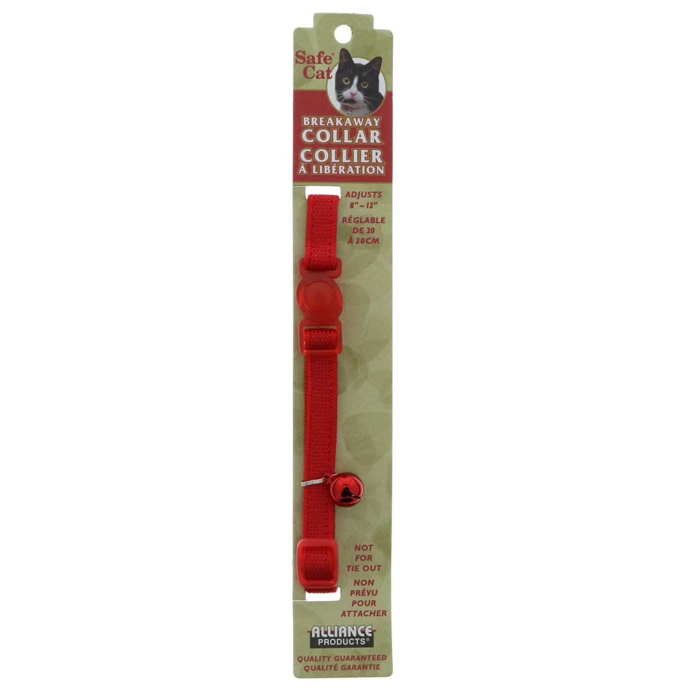 Coastal Pet Products Red 8-12" Breakaway Adjustable Collar; image 1 of 2