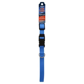 Coastal Pet Products Tuff Blue Lagoon 3/4 Inch Adjustable Nylon Collar, EACH