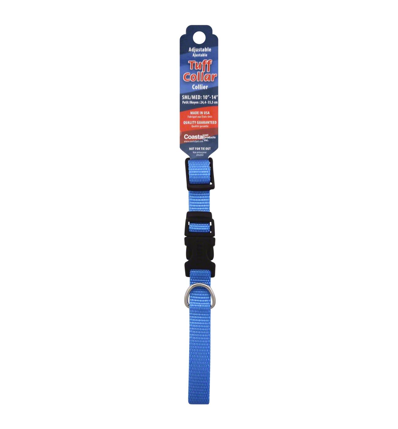 Coastal Pet Products Tuff Blue Lagoon 5/8 Inch Adjustable Nylon Collar; image 1 of 2