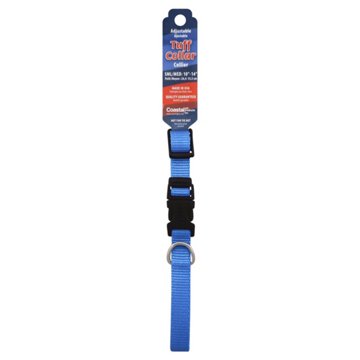 Coastal Pet Products Tuff Blue Lagoon 5/8 Inch Adjustable Nylon Collar, EACH