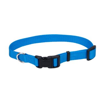 Coastal Pet Products Tuff Blue Lagoon 5/8 Inch Adjustable Nylon Collar, EACH