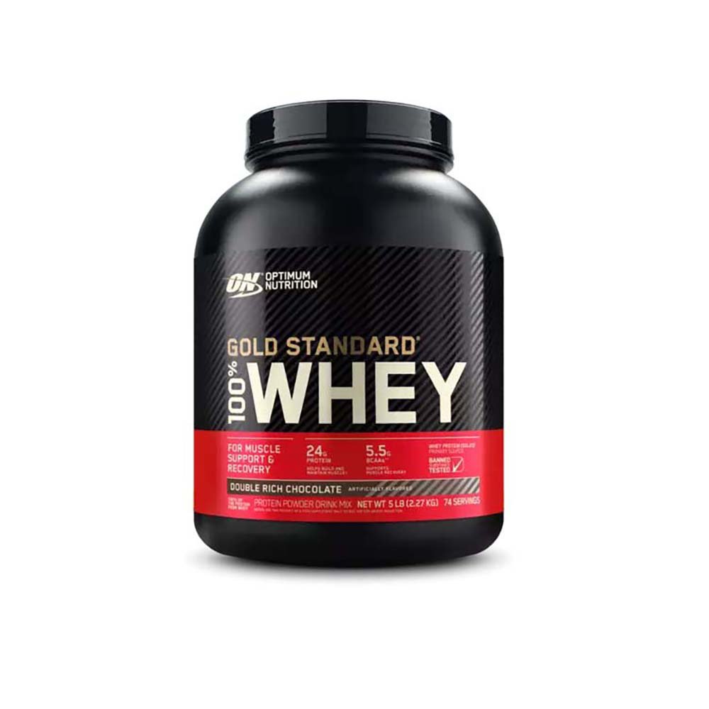 On Gold Standard Double Rich Chocolate 100 Whey Protein Isolates Shop Diet Fitness At H E B