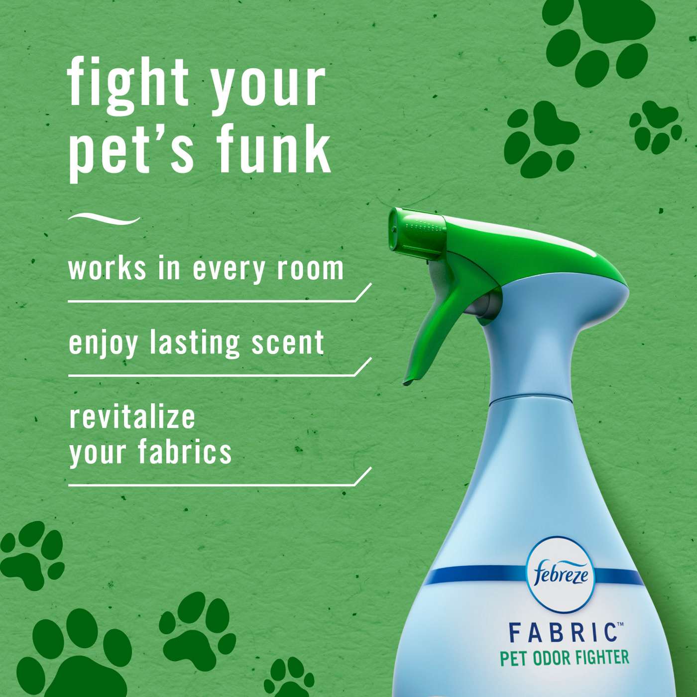 Febreze Fabric Spray Air Freshener - Odor-Fighting Fabric Refresher - Pet Odor Fighter; image 2 of 15