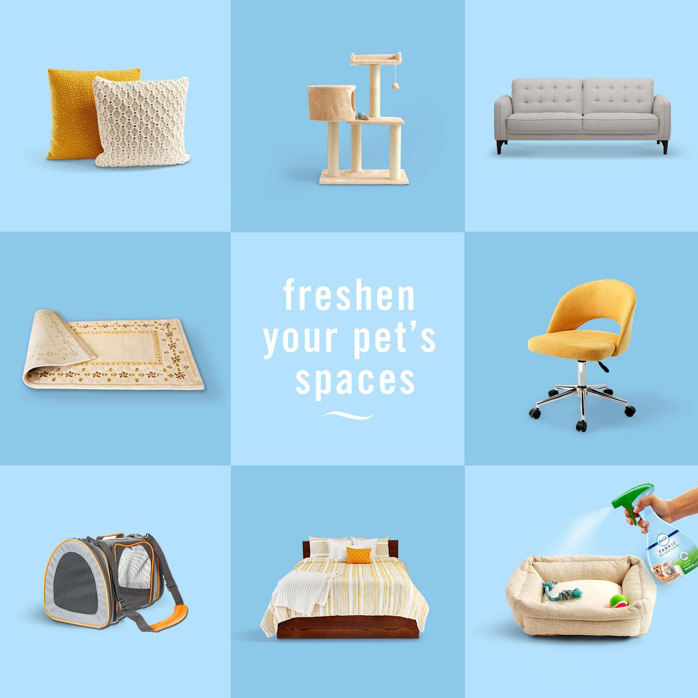 Febreze Pet Odor Eliminator Fabric Refresher Spray Shop Cleanup