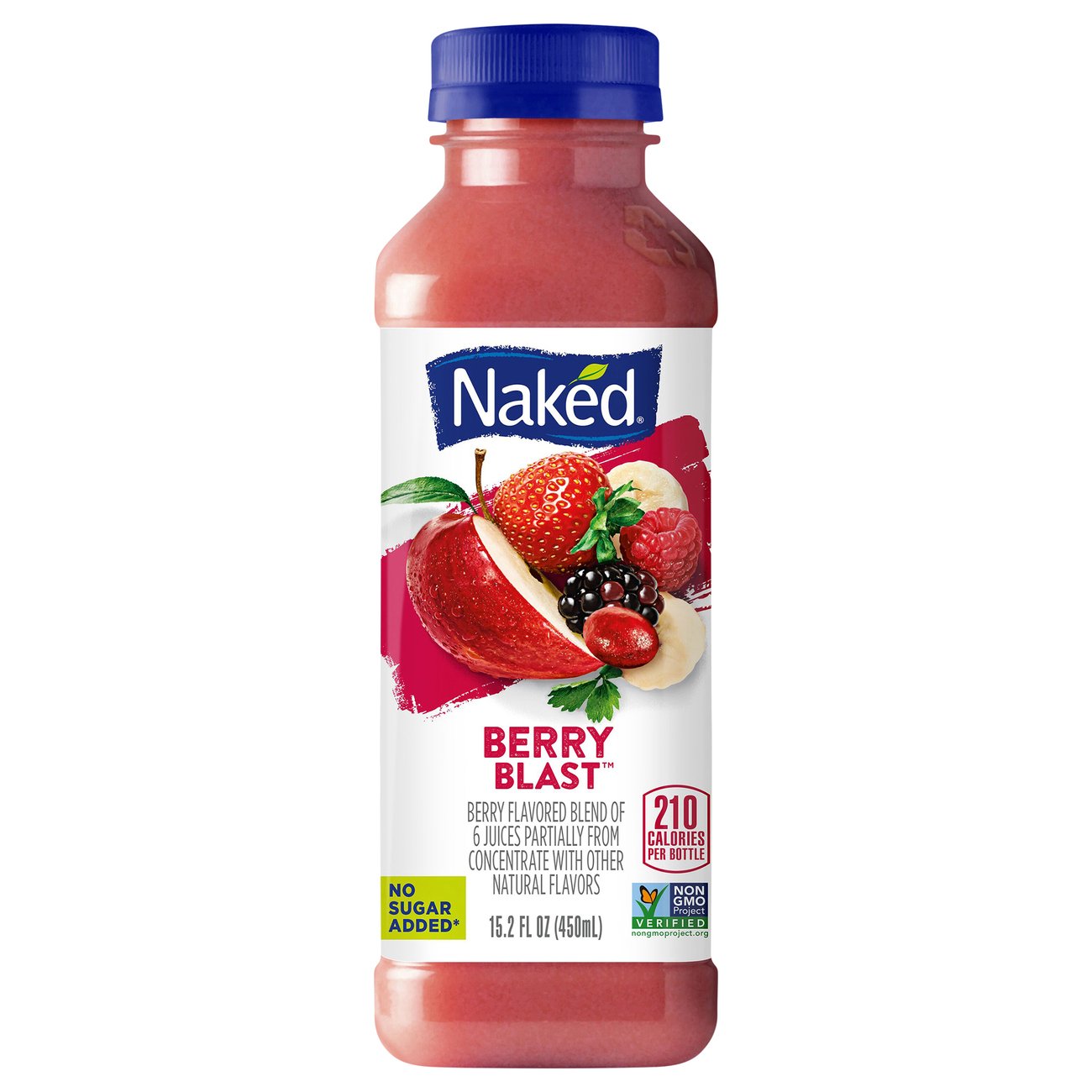Naked Juice Berry Blast 100 Juice Smoothie Shop Shakes & Smoothies