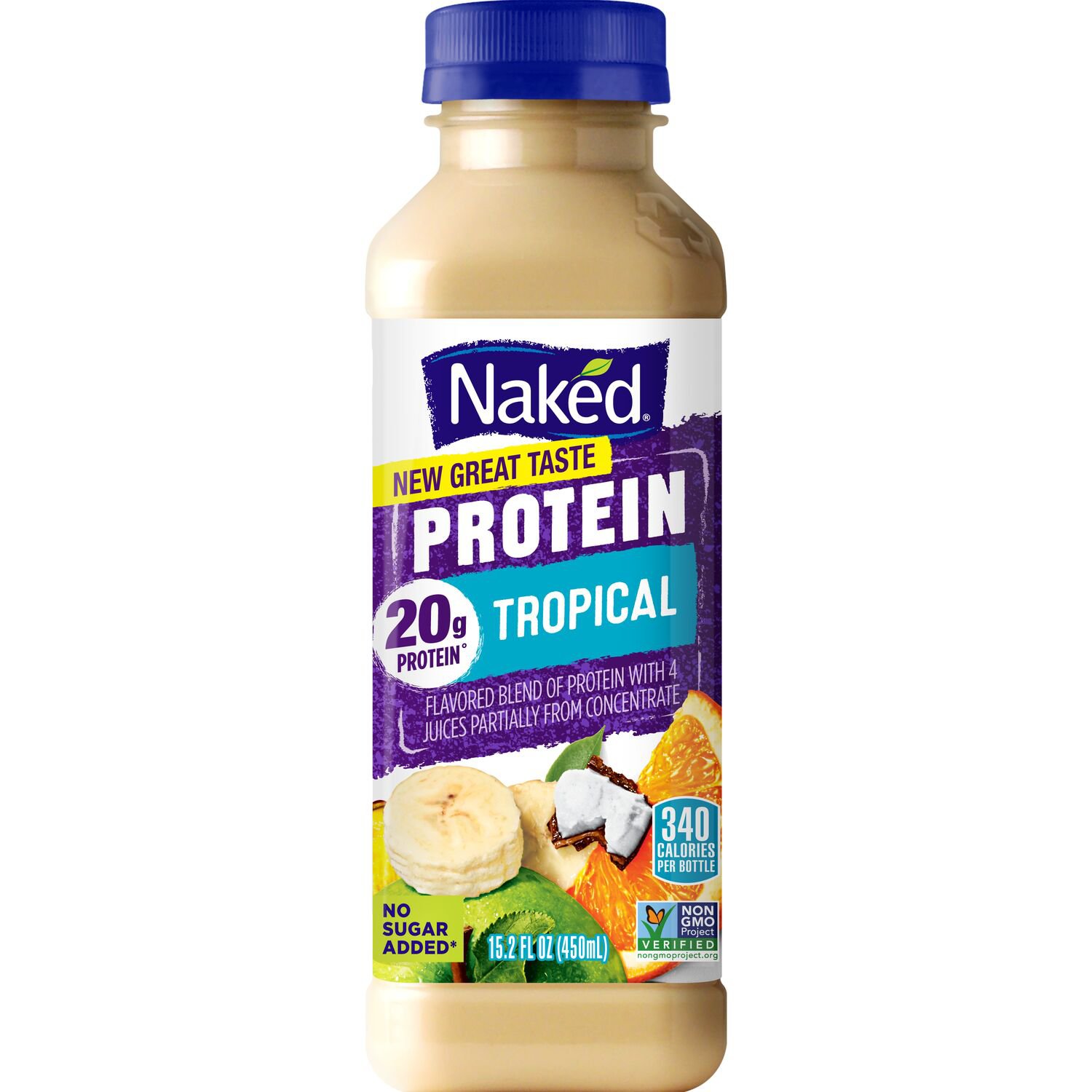 Naked Juice Tropical Protein Smoothie Shop Shakes & Smoothies at HEB