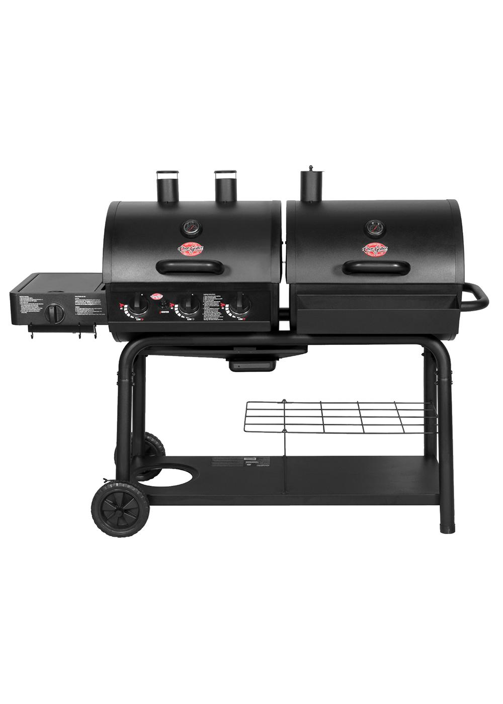 CharGriller Duo Gas & Charcoal Grill Shop Grills & smokers at HEB