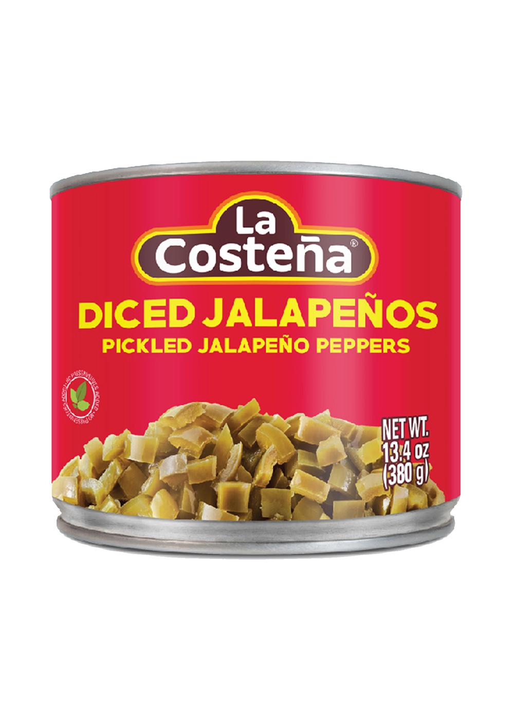 La Costena Diced Jalapeno Peppers; image 1 of 2