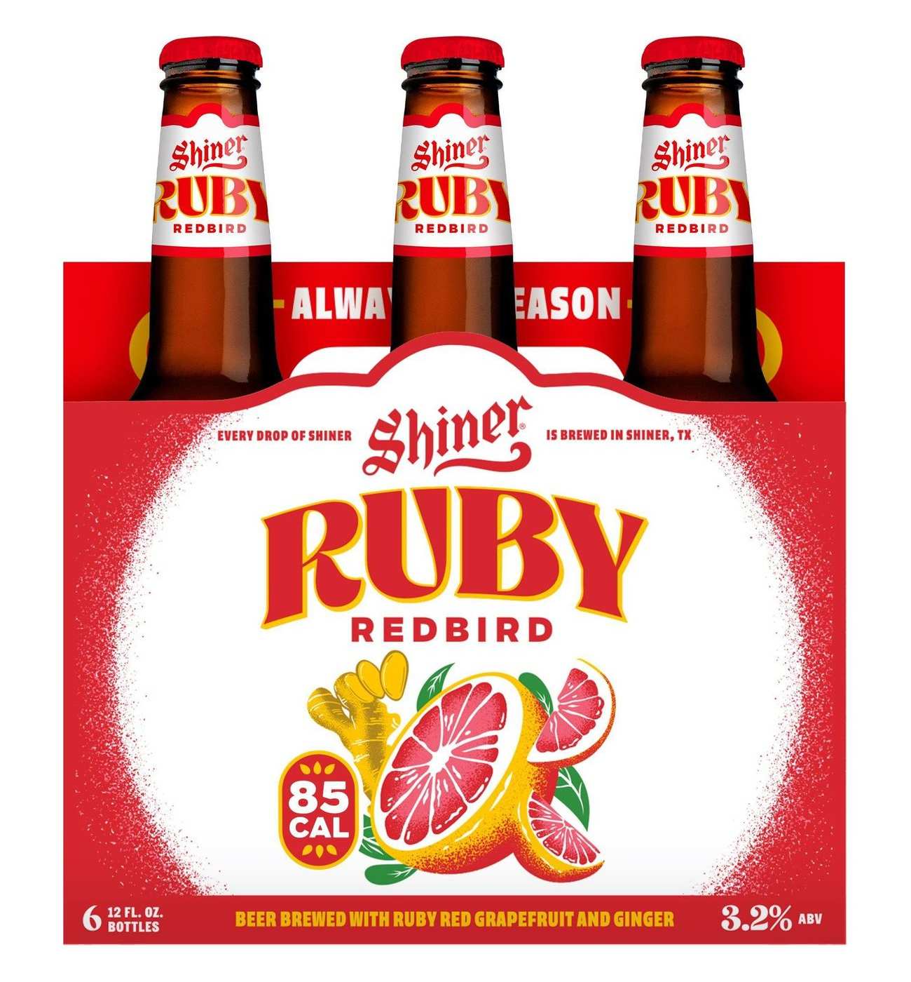 Shiner Craft Beer Ruby Redbird 6 pk Bottles; image 1 of 5