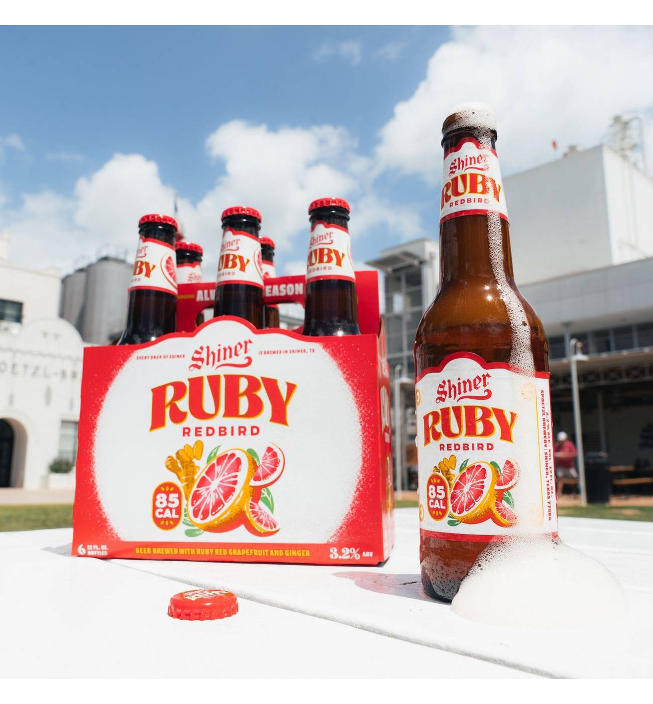 Shiner Craft Beer Ruby Redbird 6 pk Bottles; image 4 of 5