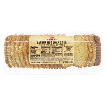 H-E-B Bakery Banana Nut Loaf Cake, 16 oz