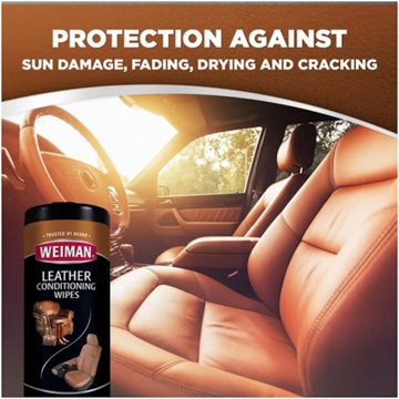 Weiman Leather Wipes, 30 ct