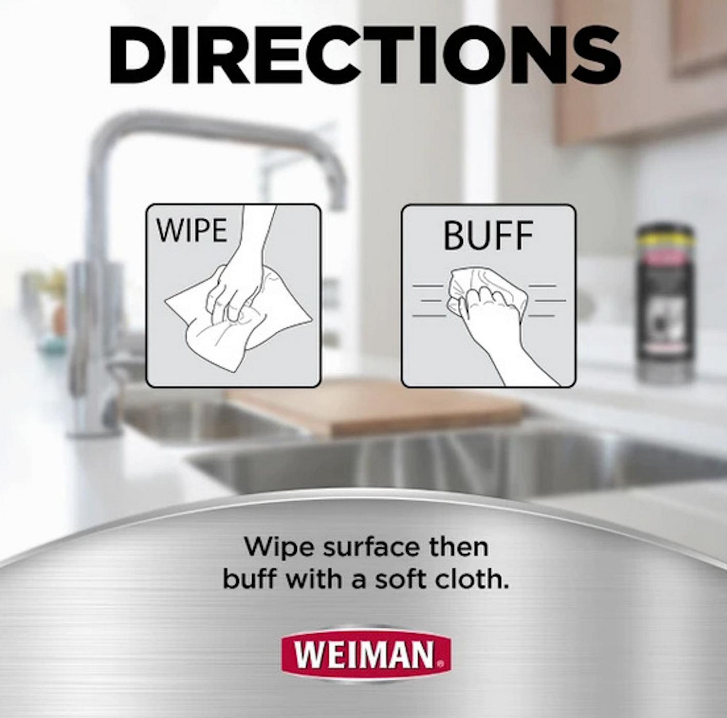 Weiman Stainless Steel Wipes; image 9 of 10