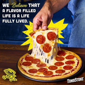 Tombstone Original Crust Pepperoni Frozen Pizza, 18.5 oz