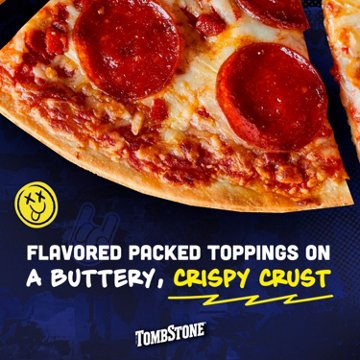 Tombstone Original Crust Pepperoni Frozen Pizza, 18.5 oz