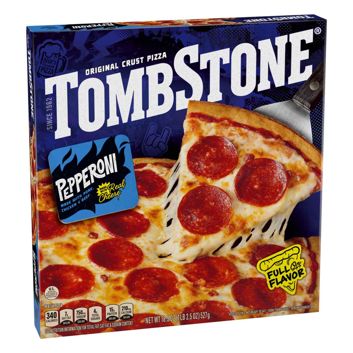 Tombstone Original Crust Pepperoni Frozen Pizza; image 6 of 7