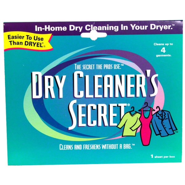 Dryel At-Home Dry Cleaner Cleaning Cloths - 4 ct box