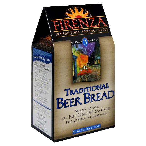 Firenza Irresistible Baking Mixes Traditional Beer Bread Shop Baking