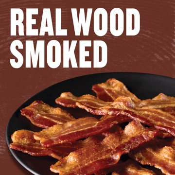 Wright Brand Hickory Real Wood Smoked Thick Cut Bacon