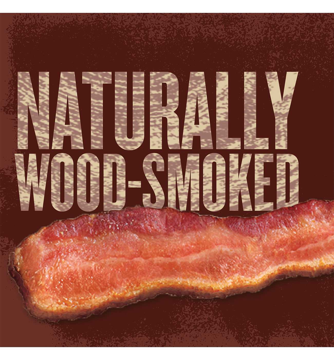 Wright Brand Hickory Smoked Thick Cut Bacon; image 5 of 6