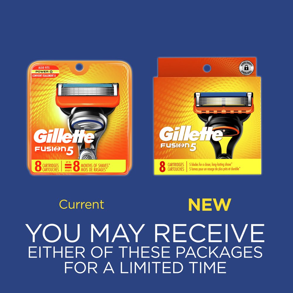 Gillette Fusion5 Razor Blade Refills - Shop Razors & Blades at H-E-B