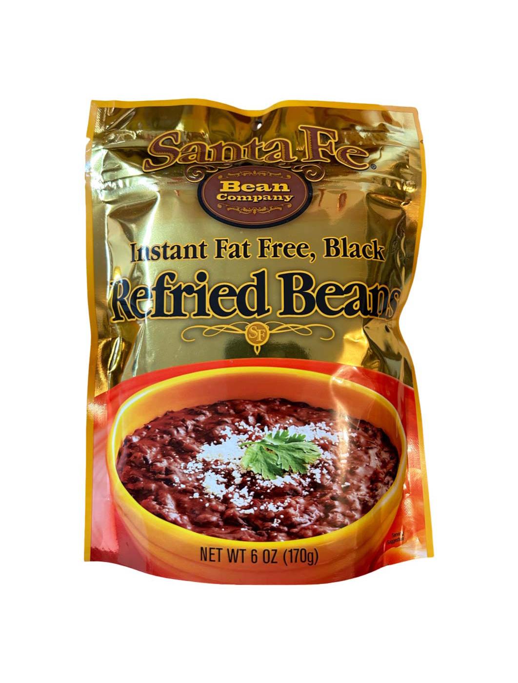 Santa Fe Bean Company Instant Fat Free Black Refried Beans; image 1 of 2
