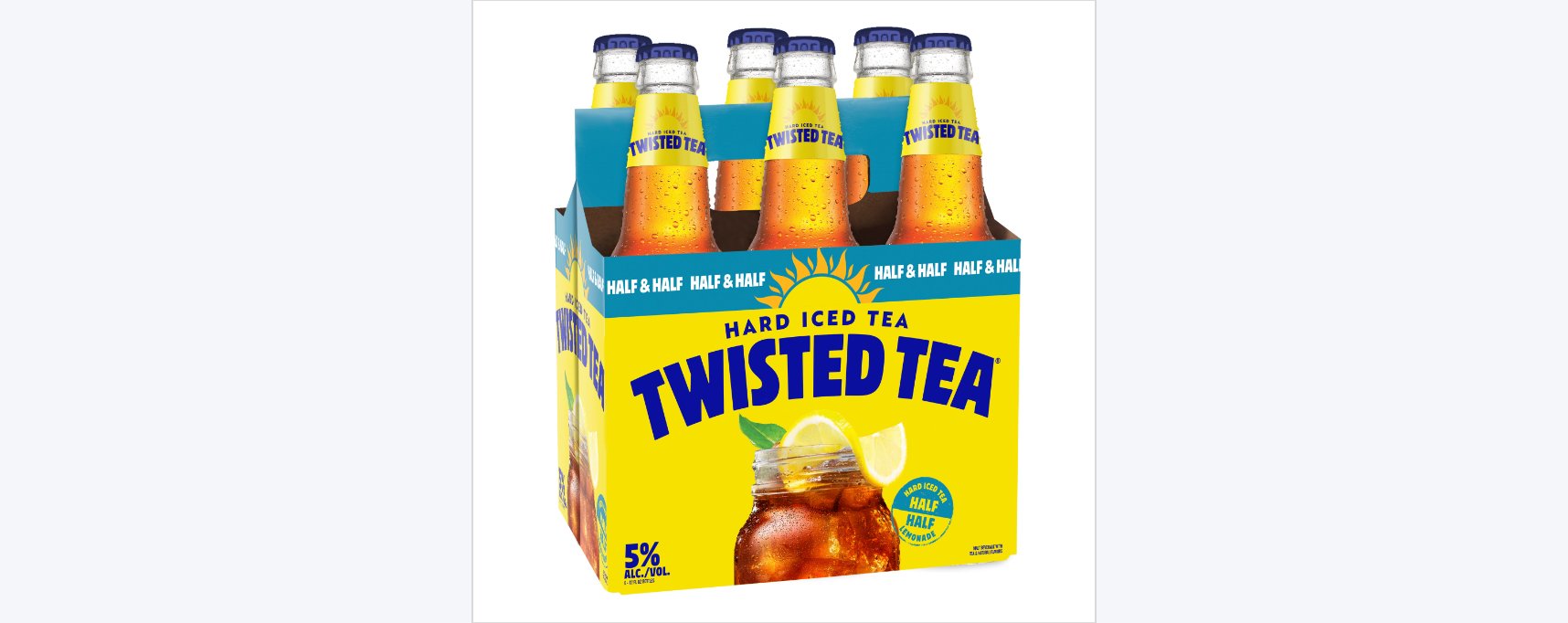 Twisted Tea Hard Iced Tea Half & Half 12 oz Bottles Shop