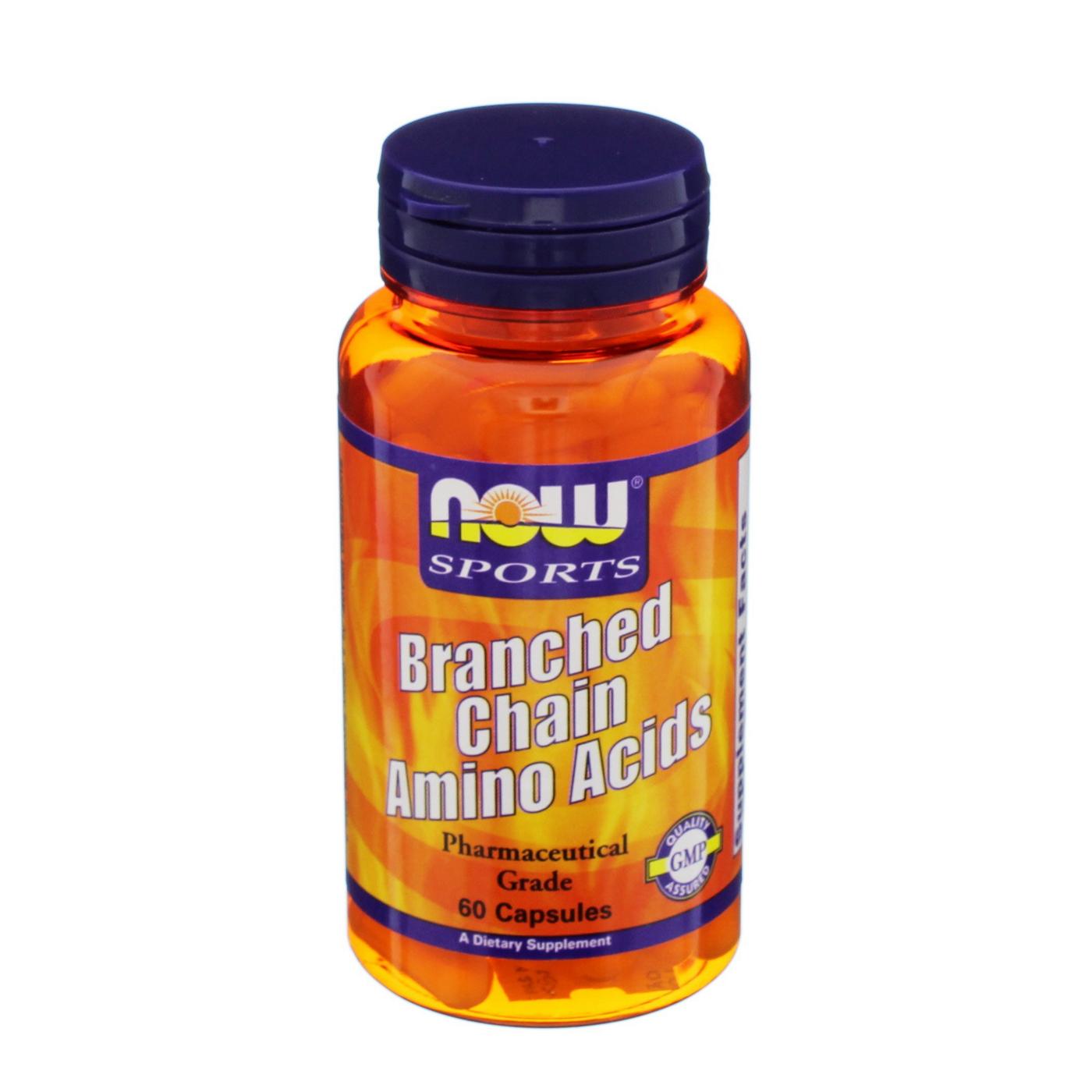 NOW Sports Branched Chain Amino Acids Capsules Shop Diet & fitness at