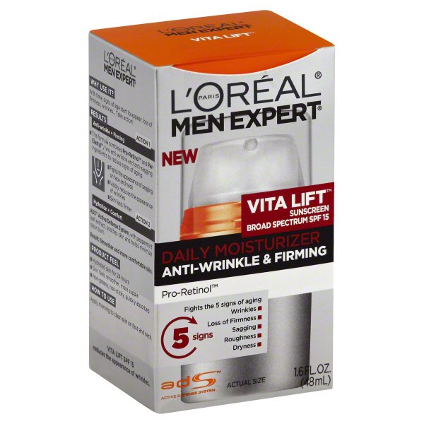 L'Oreal Paris Men Vita Lift Anti-Wrinkle - Shop Facial moisturizer at H-E-B