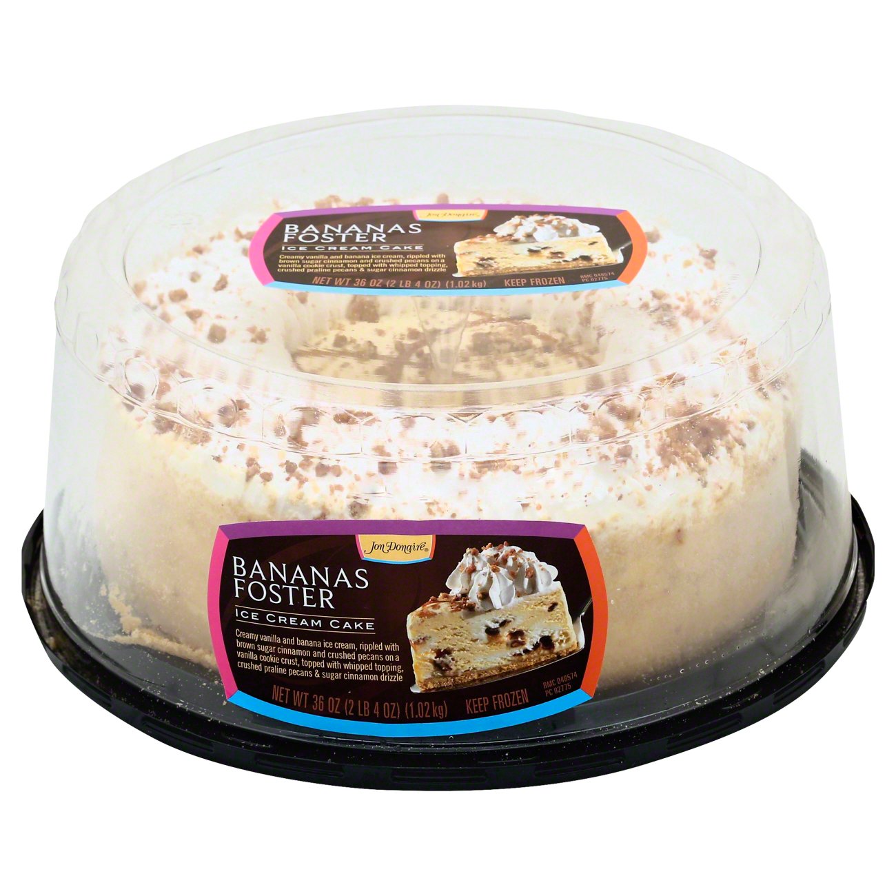 Jon Donaire Banana Foster Ice Cream Cake Shop Desserts & Pastries at